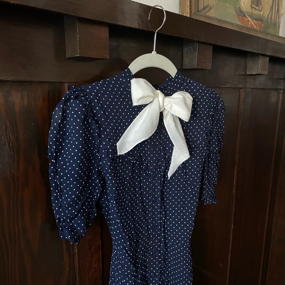 Reformation Kinsley Dress in Navy - NWT - As Is - Size 2